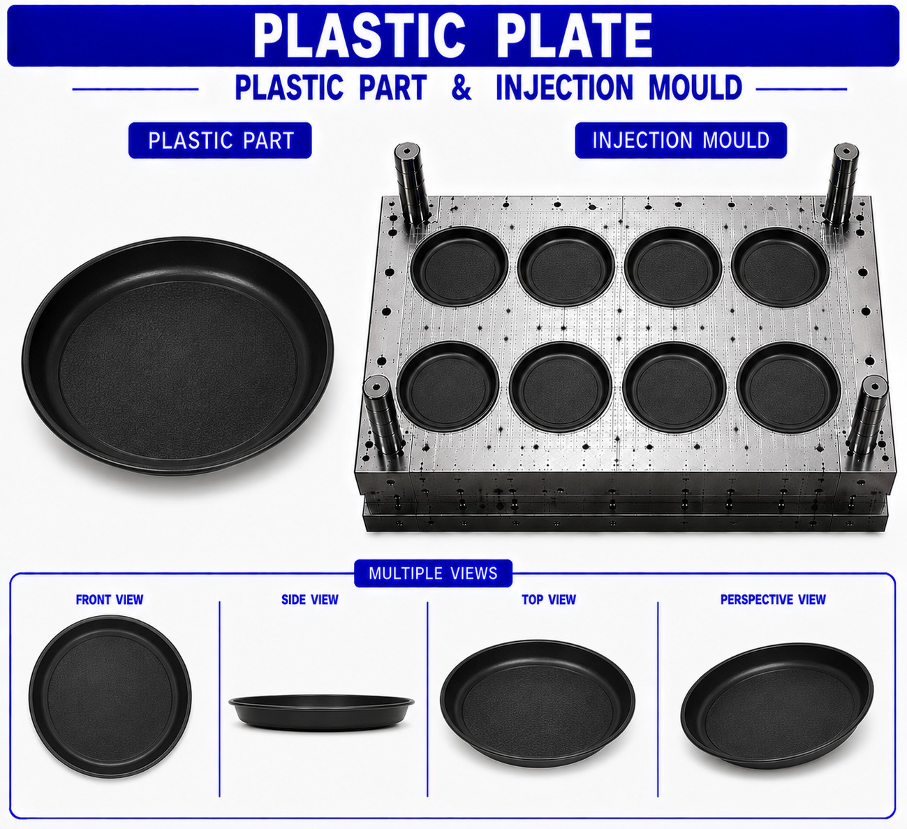 Plastic Plate Mould and Moulding Service